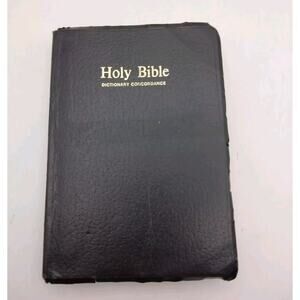 Holy Bible Dictionary Concordance Red Letter Edition King James Nelson 162 KJV